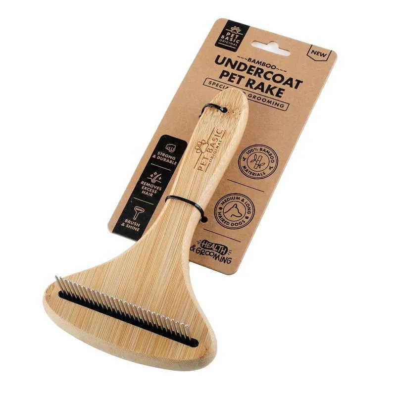 Pet Bamboo Rake 17cm X 10cm – image 3
