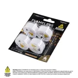 Candles LED Flameless Tealight Warm White 4pk – image 1