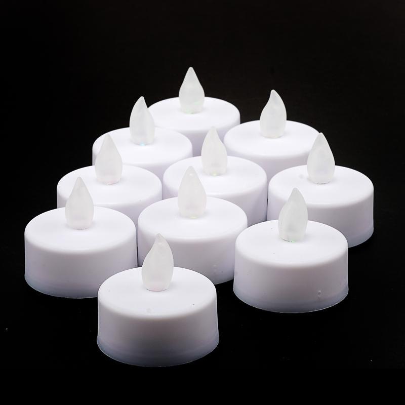 LED Flameless Tealight Candles, Warm White (10 Pack) — photo 2 of 4