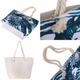 Beach Bag Series Two 53cm X 38cm X 17cm 6 Assorted Designs Zippered Opening – image 2