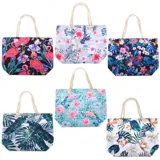 Beach Bag Series Two 53cm X 38cm X 17cm 6 Assorted Designs Zippered Opening – image 3