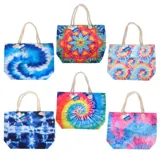 Beach Bag Series Three 53cm X 38cm X 17cm 6 Assorted Designs Zippered Opening – image 4
