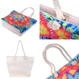 Beach Bag Series Three 53cm X 38cm X 17cm 6 Assorted Designs Zippered Opening – image 2