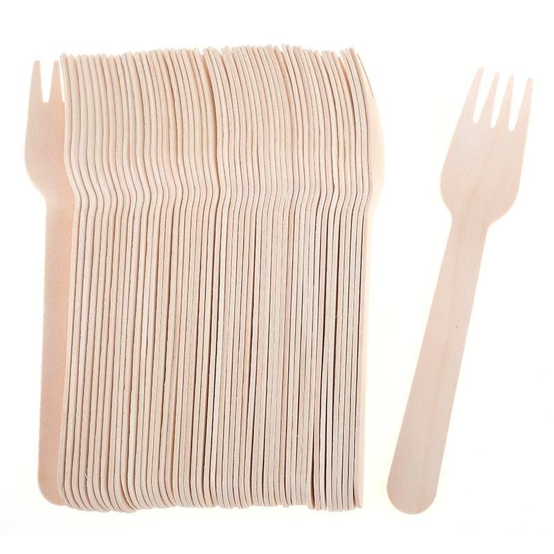 Wooden Forks 16cm (50 Pack) — photo 3 of 4