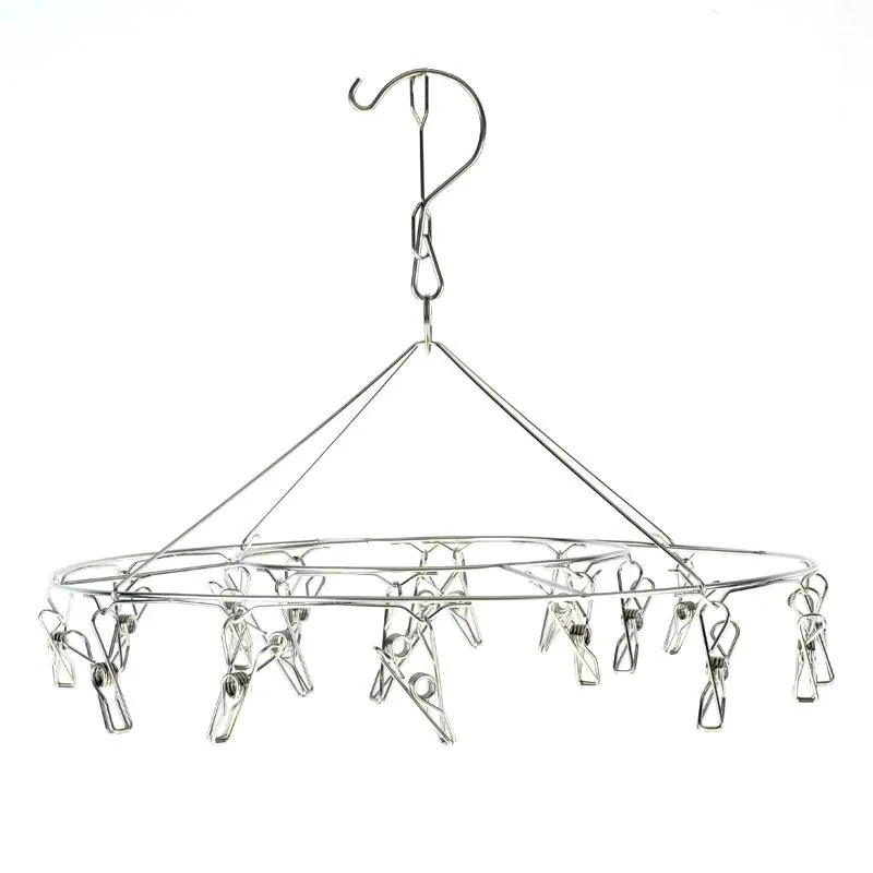 Pegs Hanging Airer with 20 Pegs - Stainless Steel – image 2