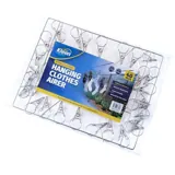 Pegs Hanging Airer with 40 Pegs - Stainless Steel – image 3