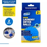 Laundry Dryer Balls 2pk - Ø6.5cm - Blue – image 4