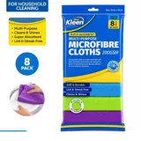 Microfibre Cloths Multi Colour 30cm X 30cm 8pk – image 4