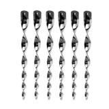 Bird Repellent Hanging Spiral Reflectors 6pk 29cm X 2.5cm – image 1