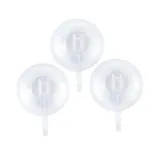 Hooks Suction Cups Clear 5.5cm 3pk (Holds Up To 1.8kg) – image 1