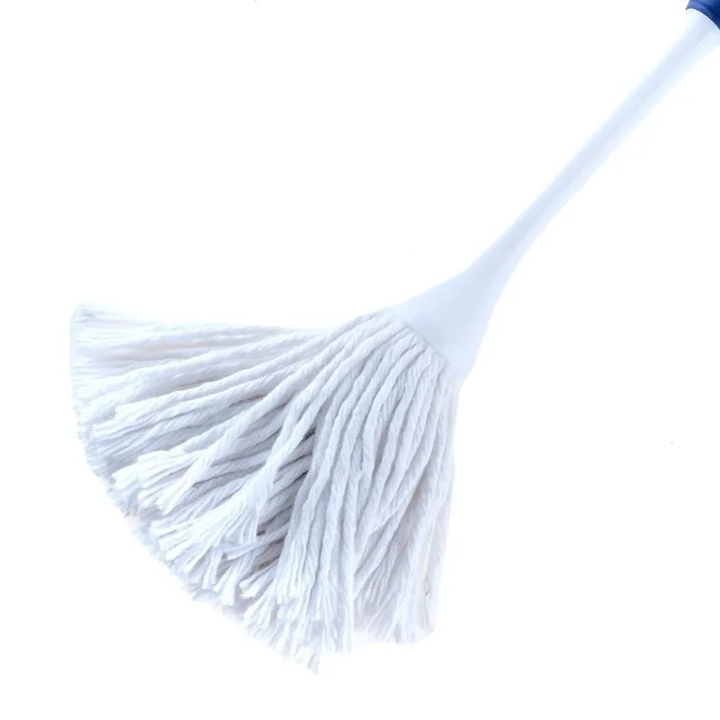 Dish Mop Cotton Head with Tpr and Plastic Handle - 38cm – image 2