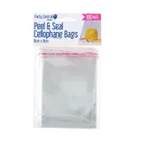 Premium Peel & Seal Cellophane Bags - 8cm X 8cm 100pk – image 4