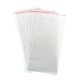 Premium Peel & Seal Cellophane Bags - 10cm X 22cm 40pk – image 1