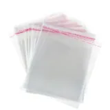 Premium Peel & Seal Cellophane Bags - 10cm X 10cm 72pk – image 1