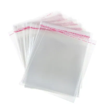 Premium Peel & Seal Cellophane Bags - 10cm X 10cm 72pk