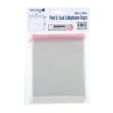 Premium Peel & Seal Cellophane Bags - 10cm X 10cm 72pk – image 2