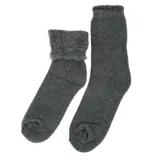 Socks Mens Heat Control Brushed Lining 2pk Crew Cut Navy, Grey & Black – image 2
