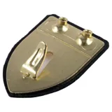 Hook Picture Brass Plated 2pc Includes 4 Nails (Holds Up To 12kg in Plasterboard & 25kg in Tumber Stud) – image 1