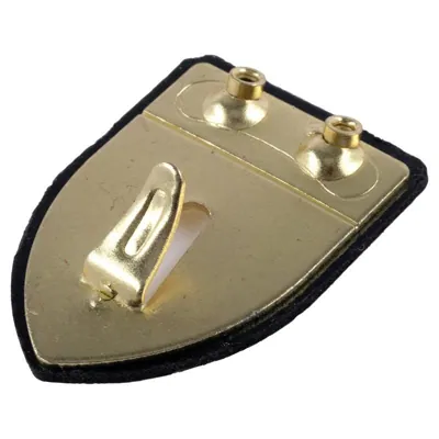Hook Picture Brass Plated 2pc Includes 4 Nails (Holds Up To 12kg in Plasterboard & 25kg in Tumber Stud)