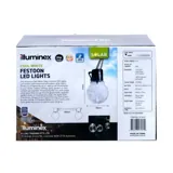 Christmas Solar Festoon Cool White Lights 2 Functions 20pk – image 3