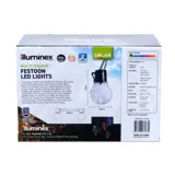 Christmas Solar Festoon Multi Coloured Lights 2 Functions 20pk – image 3
