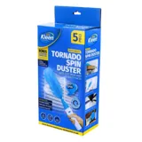 Tornado Spin Duster Includes 2 Dusting Heads & Extension Rod – image 3