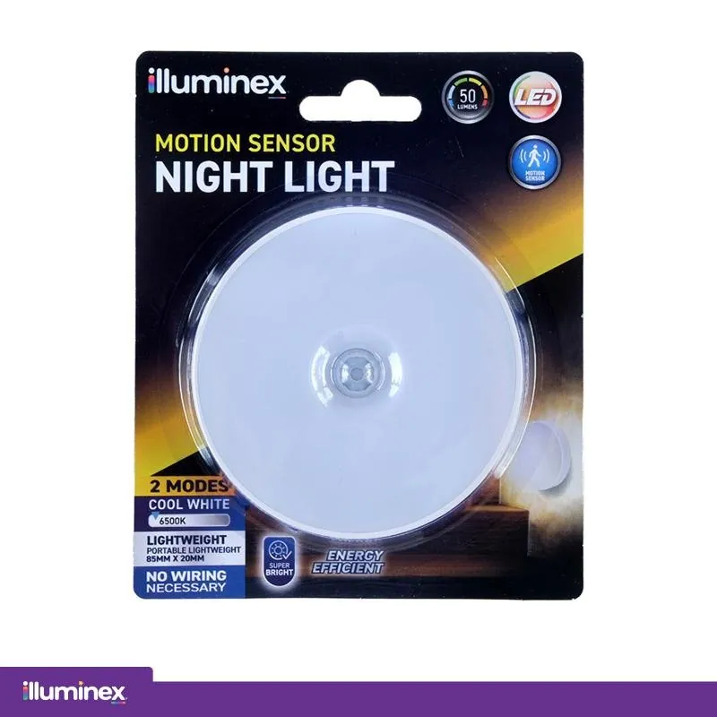 Illuminex Battery Operated Motion Sensor Night Light 85mm X 20mm 0.6W Magnetic (Requires 3 X AAA Batteries - Not Included) – image 3