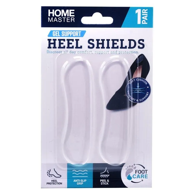 Foot Care Heel Shields Slim Invisible Gel 1pair – image 4