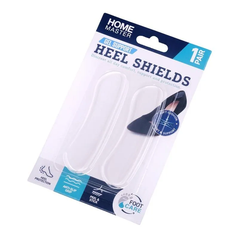 Foot Care Heel Shields Slim Invisible Gel 1pair – image 3
