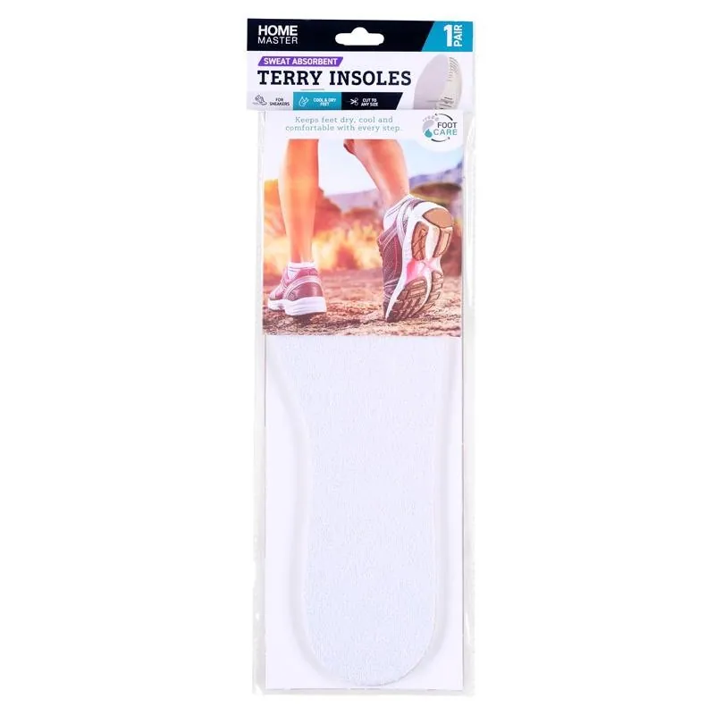 Foot Care Insoles Terry Cloth 1pair – image 4