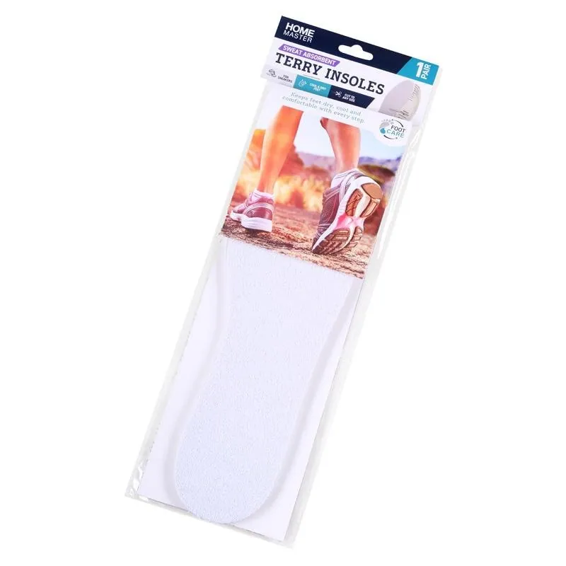 Foot Care Insoles Terry Cloth 1pair – image 3