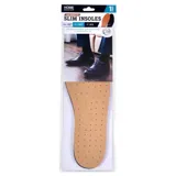Foot Care Insoles Slim Leatherette Unisex 1pair – image 4