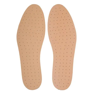 Foot Care Insoles Slim Leatherette Unisex 1pair