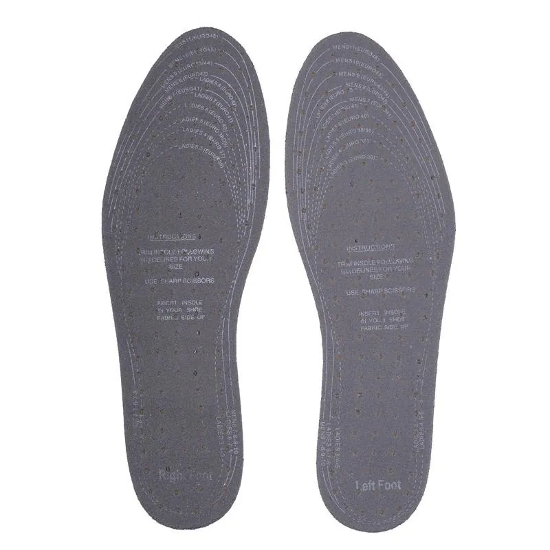Foot Care Insoles Slim Leatherette Unisex 1pair – image 2