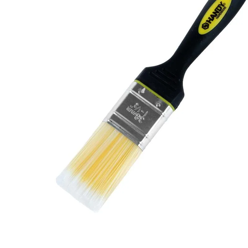 Paint Brush with Rubber Handle 38mm – image 2