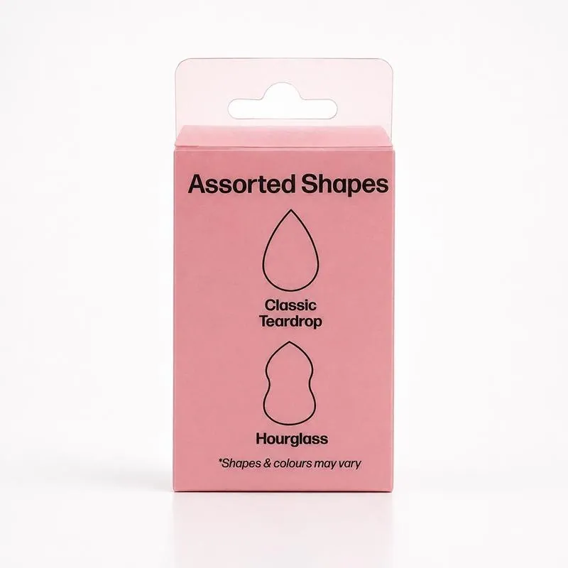 Makeup Blending Beauty Sponge Assorted (Tear Drop & Contour) 2 Colours – image 3
