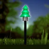 Stake Light Solar Christmas Tree 1LED 8cm X 40cm Types Cool White 1 Function – image 2