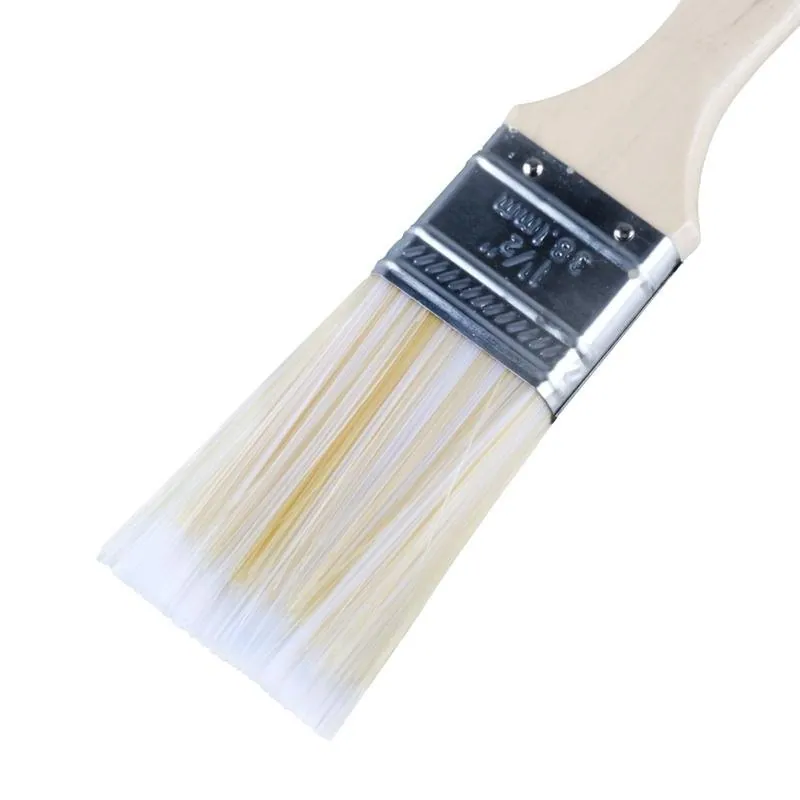 Paint Brush Wooden Handle 38mm 3pk (Suitable for Latex, Oil & Water Based Paints) – image 2