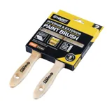 Paint Brush Wooden Handle 63mm 2pk (Suitable for Latex, Oil & Water Based Paints) – image 3