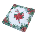Napkin Christmas 25pk 2ply 30cm X 30cm 12 Assorted Designs – image 2