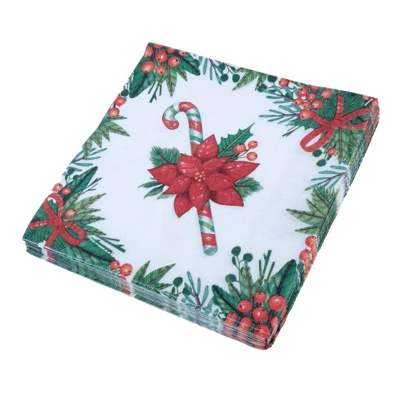 Napkin Christmas 25pk 2ply 30cm X 30cm 12 Assorted Designs – image 2