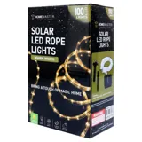 Christmas Rope Light Solar 100LED 12m Total Length Warm White 8 Functions – image 3