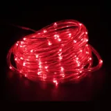 Christmas Rope Light Solar 100LED 12m Total Length Red 8 Functions – image 2