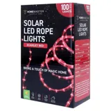 Christmas Rope Light Solar 100LED 12m Total Length Red 8 Functions – image 3