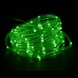 Christmas Rope Light Solar 100LED 12m Total Length Green 8 Functions – image 2