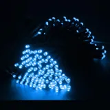Christmas Fairy Light Solar 200LED 13.5m Total Length Blue 2 Functions – image 2
