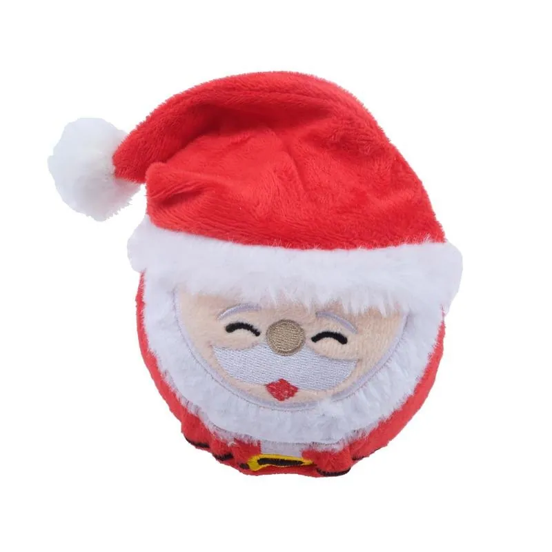 Toy Squeeze Me Plush Christmas 10cm Santa, Snowman & Reindeer Memory Foam Filling – image 2