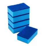 Sponge with Top Scourer 5pk - 10.5cm X 7cm X 3.5cm – image 1