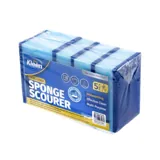 Sponge with Top Scourer 5pk - 10.5cm X 7cm X 3.5cm – image 3