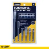 Driver Bit and Socket Adaptors 16pc Set (Includes 10 Bits, 6 Connectors) – image 4